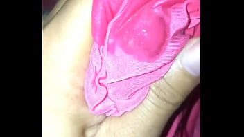 Masturbating Outside Wearing Neighbor' Underwear