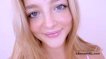 Super Cute Blonde Teen Swallows Cum