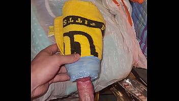 My Cute Little Cock Fucking A Homemade Pocket Pussy