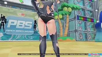 The Model Shiki With Sexy Clothes Part 2 Senran Kagura