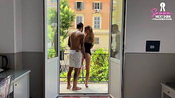 Fucking In Italy With The Doors Open For The Neighbors To Listen