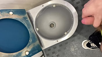Piss In Train Toilet - pissing, piss, toilet-piss, train-piss - Video 509352