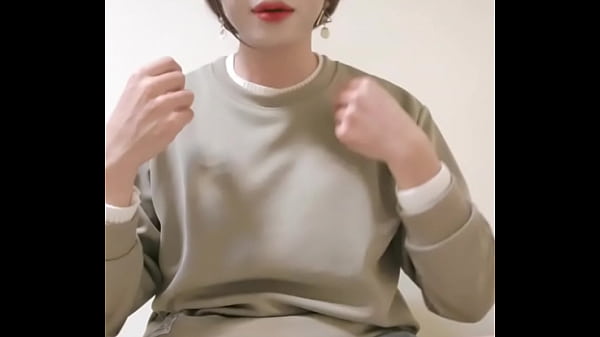 【伪娘】口交假屌，手冲高潮