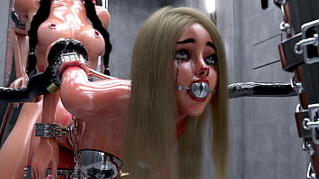 Slave Girls In Metal Bondage