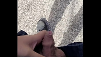 Mostrando O Pau De Dia Na Rua