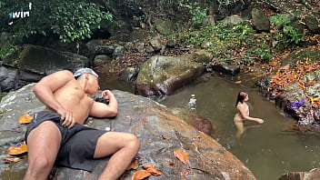 Fucked Outdoors In The Rio Pance In Cali Colombia With A Stranger Who Masturbates Watching Me - Celeste Alba _ Angel Cruz