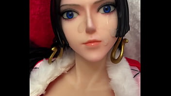 Cock Hungry Boa Hancock Gets Her Slick Hole Pounded _ Face Painted With My Seed 65cm One Piece Mini Hentai Sex Doll Kemelias