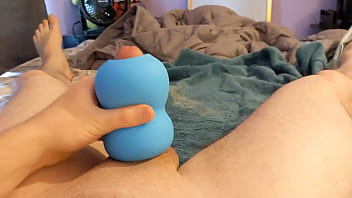 Playing With My New Toy - cumshot, cum, cock, toy, toys, masturbation - Video 423193