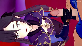 Mona (genshin) Quiere Hacer Algunas Pajas En La Cama Del Hotel Del Amor (hentai)