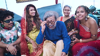 Desi Tharki Step Father Arranged A Marriage With Bohrani, Made Her Pregnant, Then Expelled Step Daughter' Step Mother And Fuck Her.