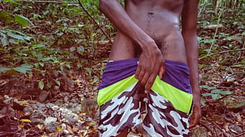 Horny Skinny Guy Rubbed And Stroke His Thick Huge Cock Then Cums Hard