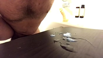 My Cum Load Dribbles From My Lips
