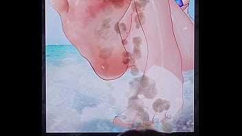 Helm' Feet Cum Tribute