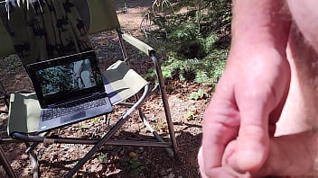 Me Cumming In The Woods 053024 1