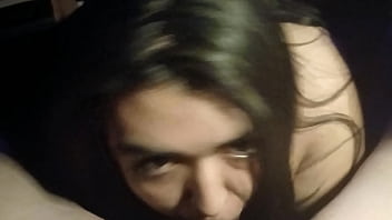 Tranny Slut Sucks Cock