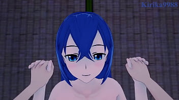 Astarte and Nagisa Akatsuki and Kojo Akatsuki intense sex. - ストライク・ザ・ブラッド Hentai