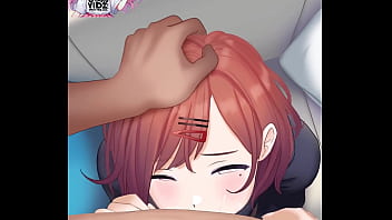 Anime Secretary Quick Blowjob In The Office