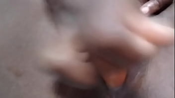 Black Queen Plays With Her Pussy