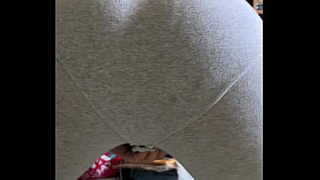 Big Ass In Grey Leggings