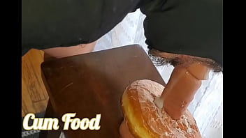 My Creamy Cum Is Delicious On My Cock Donut.