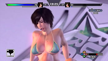 Rumble Roses Xx Reiko Hinomoto Leg Lock Stretch