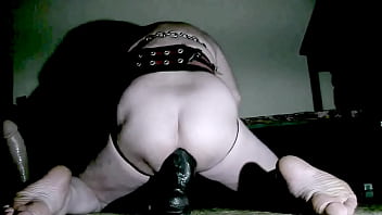 Sissy Anal Ride Quickie Cum