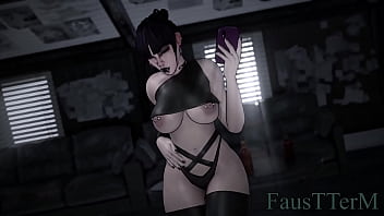 Maddie The Gothic Gets A Bukakke