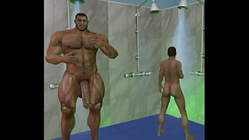 Spycam Monster Dick Calais In Jacksonville Showers