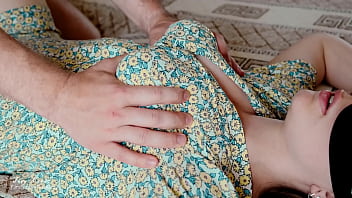 Big Boobed Wife Cum During Nipple Licking