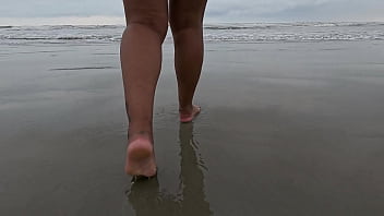 Fiquei Peladinha Andando No Carro Pela Cidade E Na Praia Pegando No Pau Do Motorista