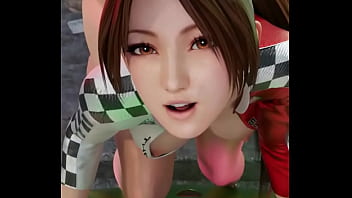 Racing Queen Mai Shiranui Taken From Behind