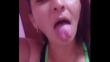 Latina Blanquita, Le Encanta Ver Como Me Masturbo