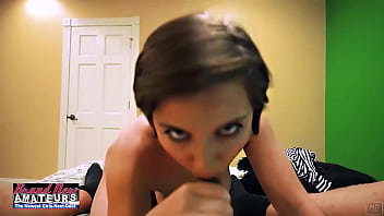 Gorgeoues Busty Nympho Kylie Rims, Blowjobs _ Drains Her Lover!