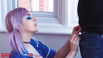 Alternative Nurse Gets Eaten And Swallows A Load - Pornstar-blowjob-amateur-homemade-table-nurse-fetish-close-up-female-beauty-goth-new-big - ID361909