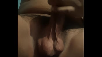 Mis Huevos Cuelgan Mientras Me Masturbo Bien Rico La Verga