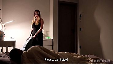 Stepson And Stepmother During Thunder