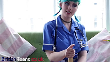 Blue Haired Alternative Nurse Takes Care Of Your Cock In An Appointment - Pornstar-ass-panties-amateur-wife-busty-solo-lingerie-nurse-fetish-nylon-pantyhose-femal - ID355598