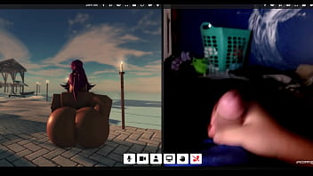 Making A Fan Cum To Me On Roblox!