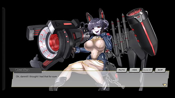 Sf Girls Tsukiko Love Scene