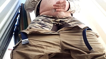 Rusty Masturbates Before Work