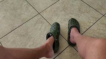 My Feet In Crocs