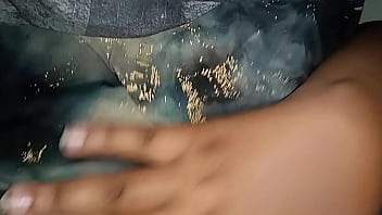 Horny Girl Massages Big Tits