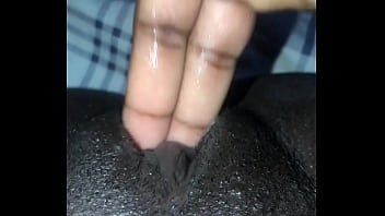 I Can_t Stop Fingering My Wet Black Pussy? |watch Me Cum