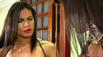 Lonely Tranny Erika Lee Plays With Her Cock And Ass