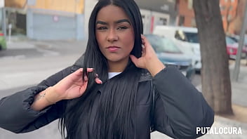 Putalocura - Pillada A La Venezolana Culona Ambar Bunny Termina Con Un Rico Creampie