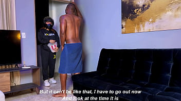 Horny Colombian Delivery Girl Is Late With Order So She Pays With Sex To Customer