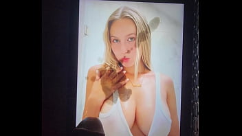 Tiktok Big Boobs Blonde Cum Tribute