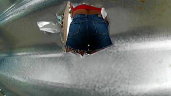 Camara Graba En Vestidor De Playa A Latina Sexy(por El Lente De La Camara)