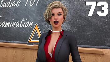 Being A Dik #73 - The Busty Hot Cheating Milf Teacher With Short Hair Passes The Entire Class Of Gender Studies