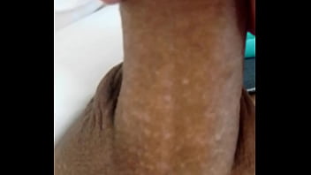 Slowly Stroking My Uncircumcised Cock, Closeup. July 16, 2024.